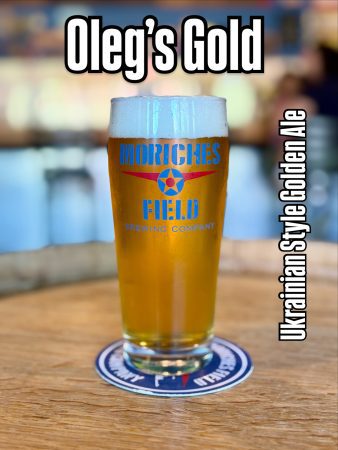 A picture of a glass of Ukrainian Style Golden Ale
